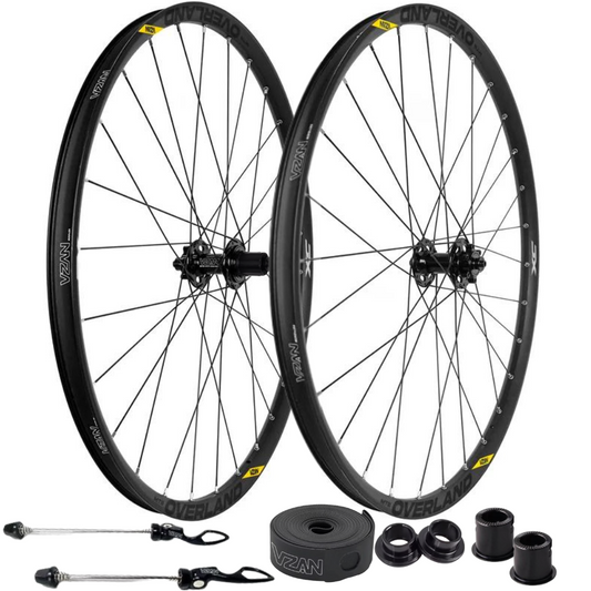 Par De Rodas Aro 29 Vzan Overland Xc 28F Disc 8, 9, 10 E 11 Velocidades - Preta | Padrão Hg