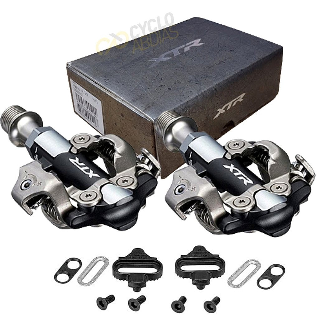 Pedal Shimano Xtr Pd-M9100 Spd Mtb - Com Tacos | Preto