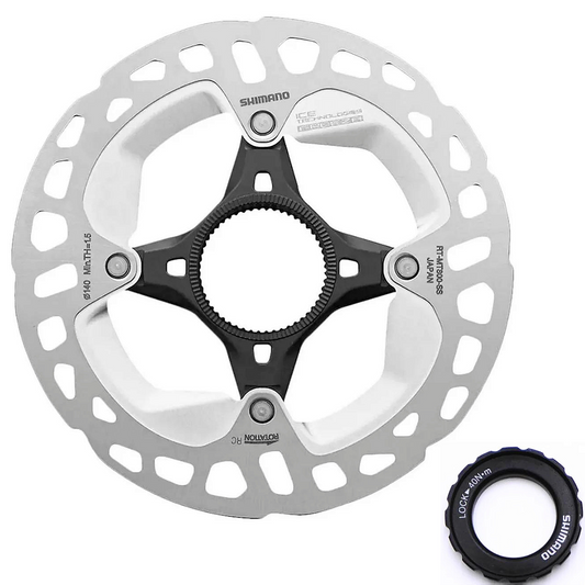 Disco Rotor Shimano Rt-Mt800 De 140 Mm Estriado Externo - Center Lock