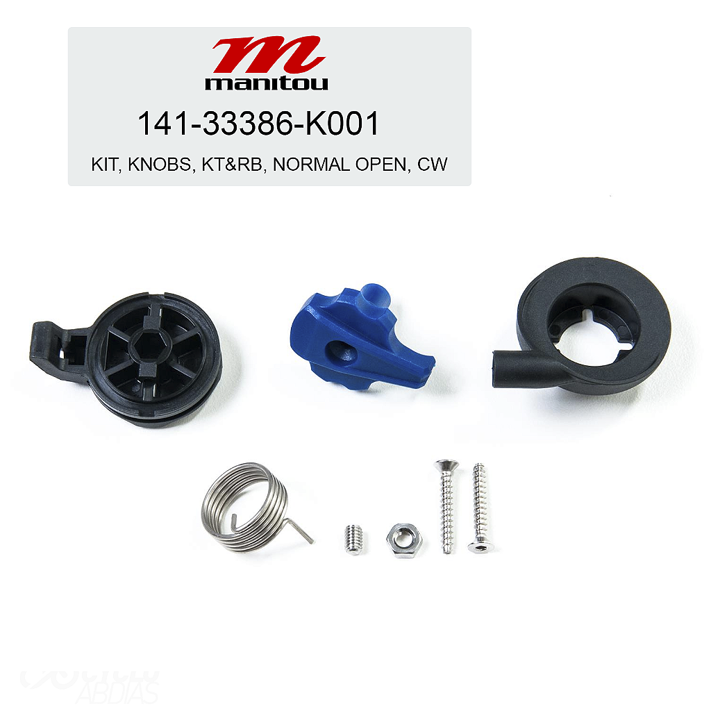 Kit Botão De Trava Kwik Toggle E Retorno Para Manitou