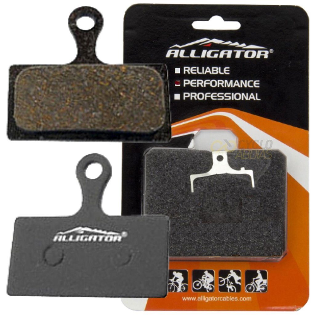 Pastilha para freio Alligator Semi-Metálica | Sistema Shimano M666 M785 M985 M988 Xtr 2011
