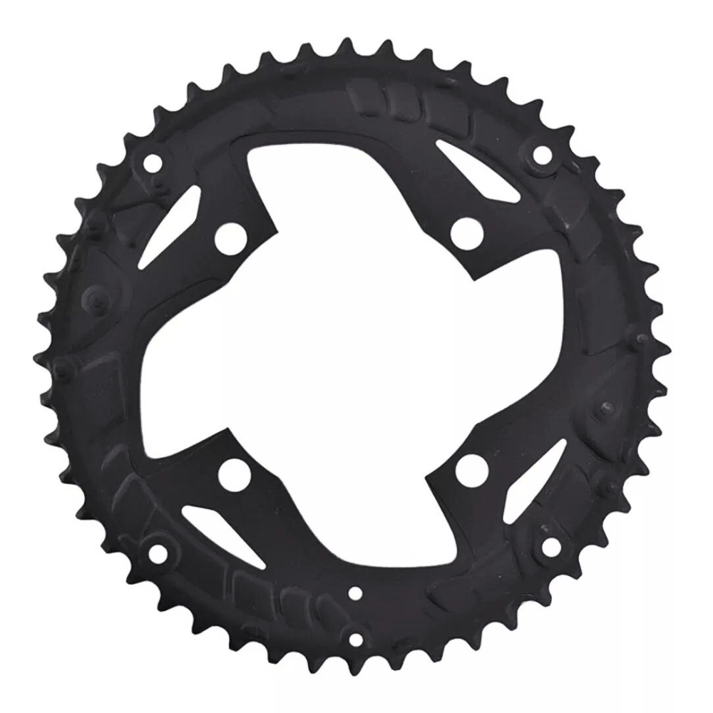 Coroa Shimano Alivio Fc-T4060 48D Bcd 104Mm 4 Furos 3X9V - Aço | Preta