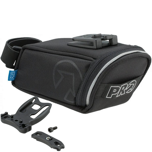 Bolsa De Selim Shimano Pro Bike Gear Tamanho Maxi - Com Blocagem | Preta