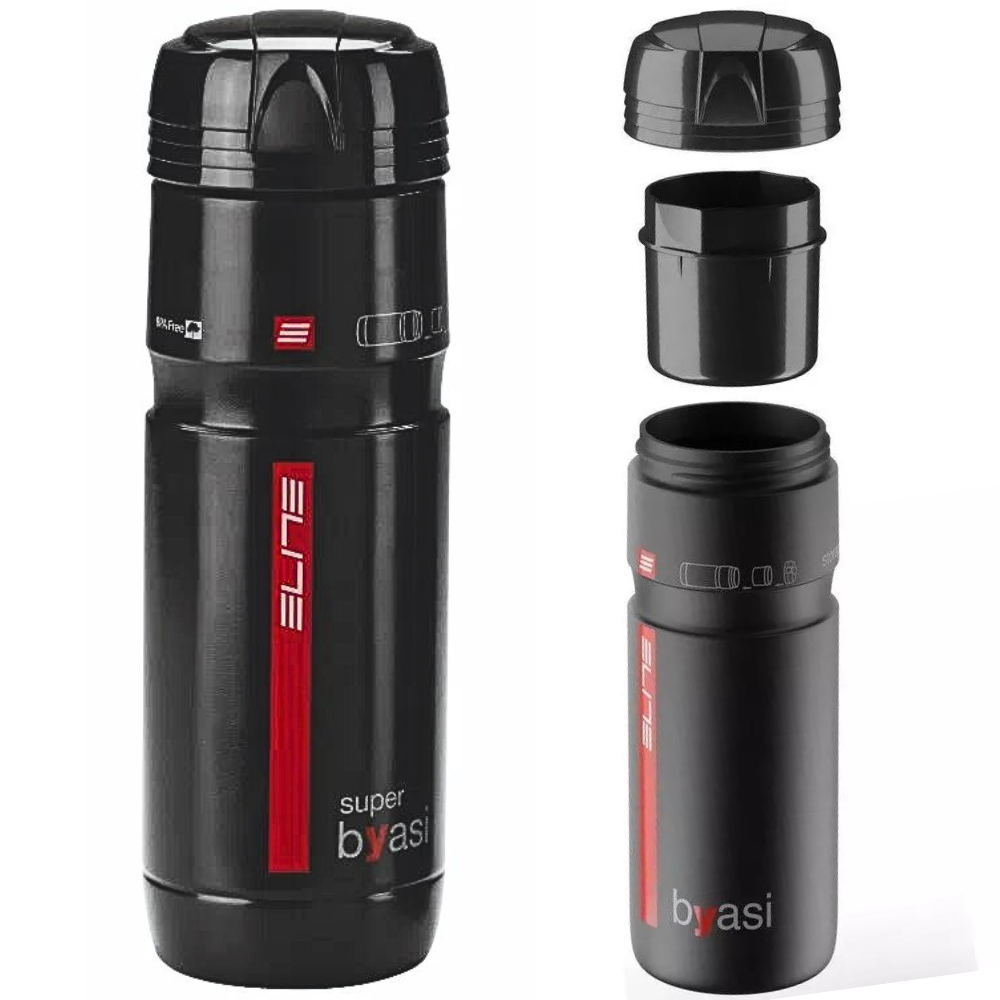 Porta Treco Elite Super Byasi 750Ml | Preta E Vermelha