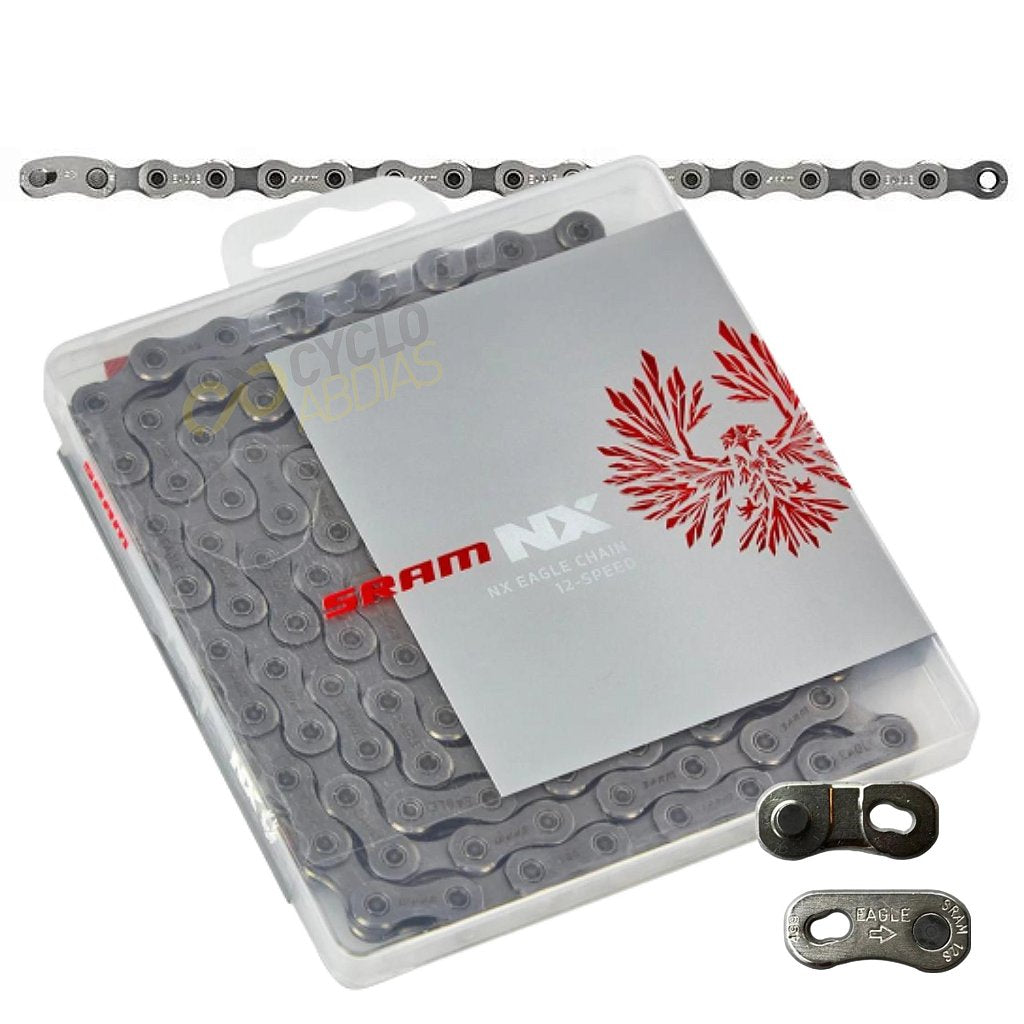 Corrente Sram Pc Nx Eagle 126 Elos - 12 Velocidades