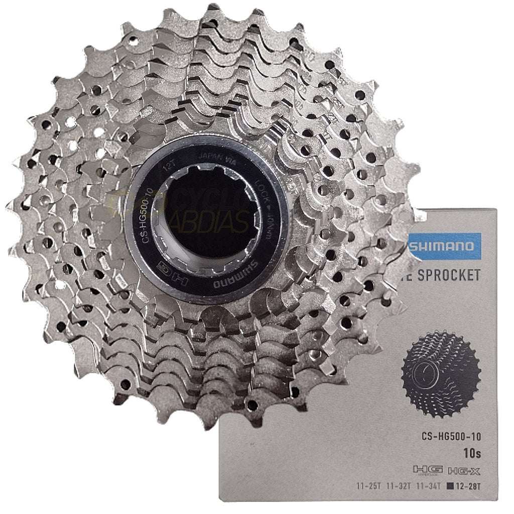 Cassete Shimano Tiagra Cs-Hg500 | 10V 12/28 Dentes