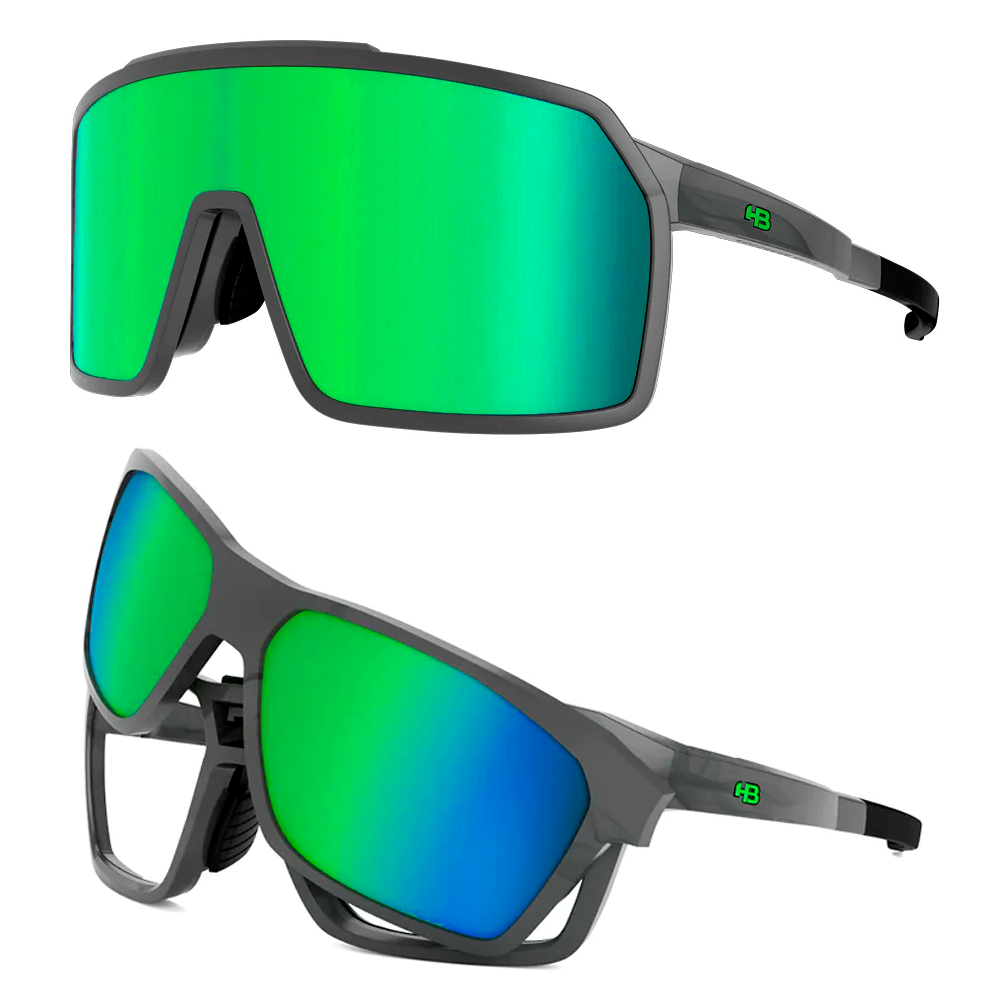 Óculos Hot Buttered Presto Graphene Green Chrome | Verde E Cinza