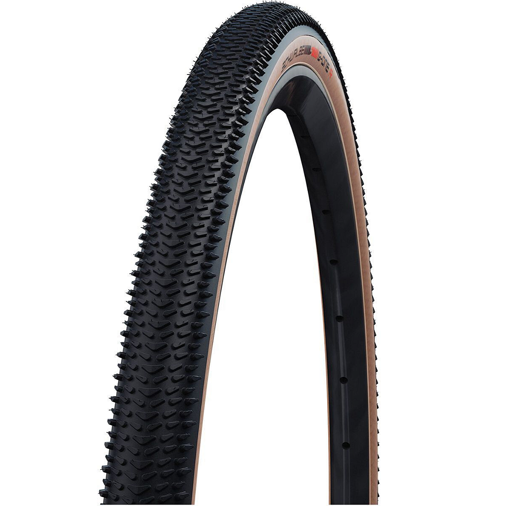 Pneu Schwalbe G-One R Evo 700X40 Addix Raceguard Tleasy | Preto E Bege