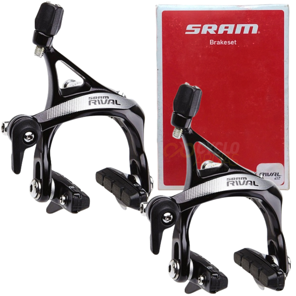 Par De Freios Ferradura Sram Rival Road | Preto