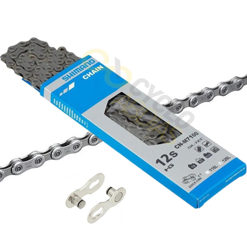 Corrente Shimano Slx Cn-M7100 126 Links | Para 12 Velocidades