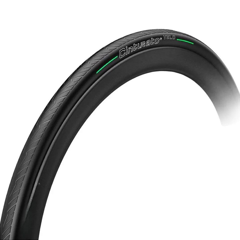 Pneu Pirelli Cinturato Velo 700X32 Tubeless 60Tpi | Preto Com Verde