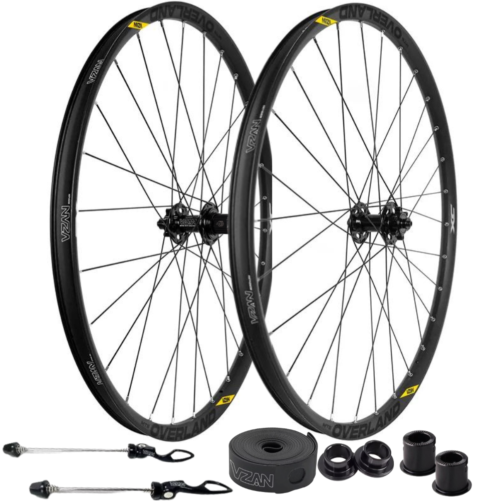 Par De Rodas Aro 29 Vzan Overland Xc 28F Disc 12 Velocidades - Preta | Padrão Microspline