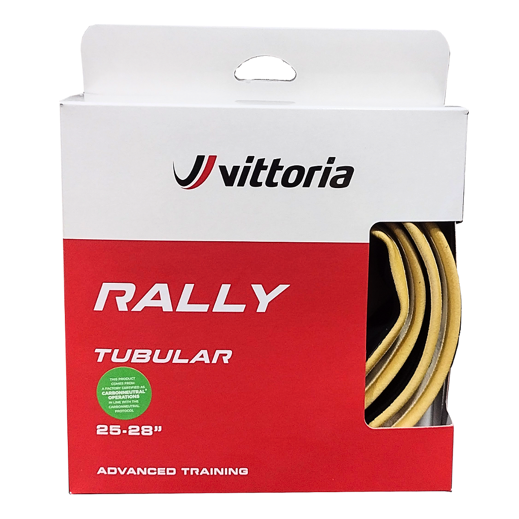 Pneu Vittoria Tubular Rally Training 700X25 (28'' = 700) 220Tpi | Preto E Bege