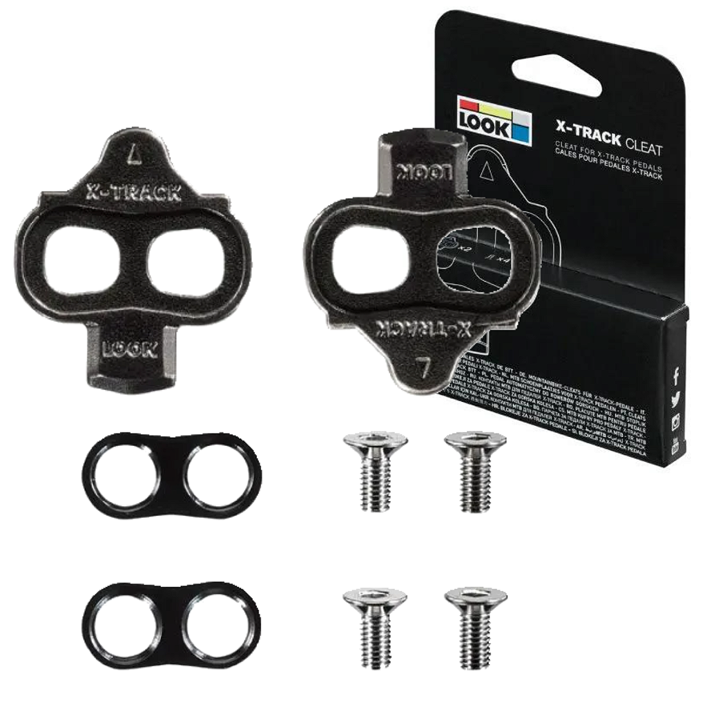 Taco Look Cleat X-Track Mtb | Cinza