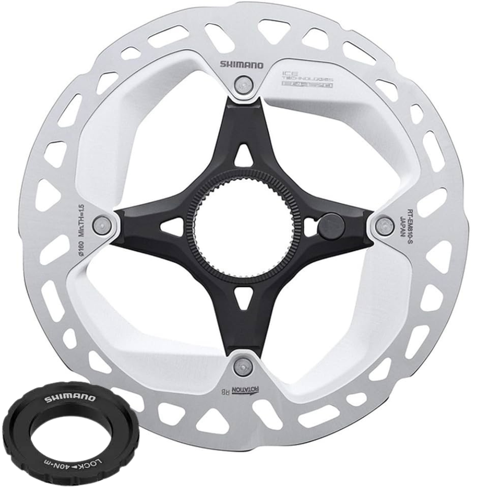 Disco Rotor Shimano Steps Rt-Em810 De 160Mm - Center Lock