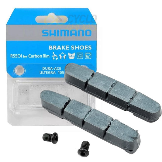 Sapata Para Freio Shimano R55C4 | Refil Aro De Carbono