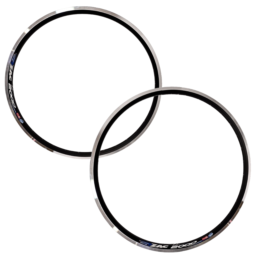Par De Aros 26 Rigida Zac 2000 559X19 - Preto | 32 Furos
