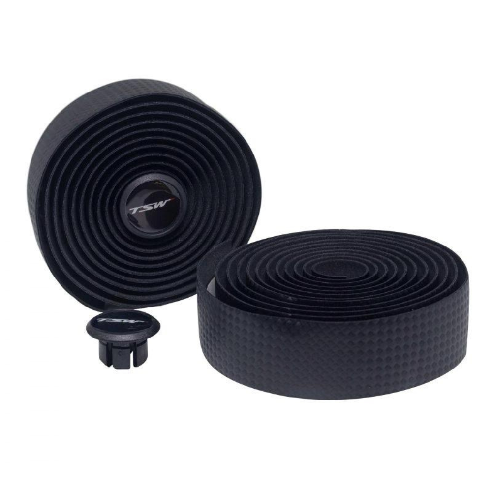 Fita De Guidão Speed Slim Carbon Tsw 30 Mm | Preta