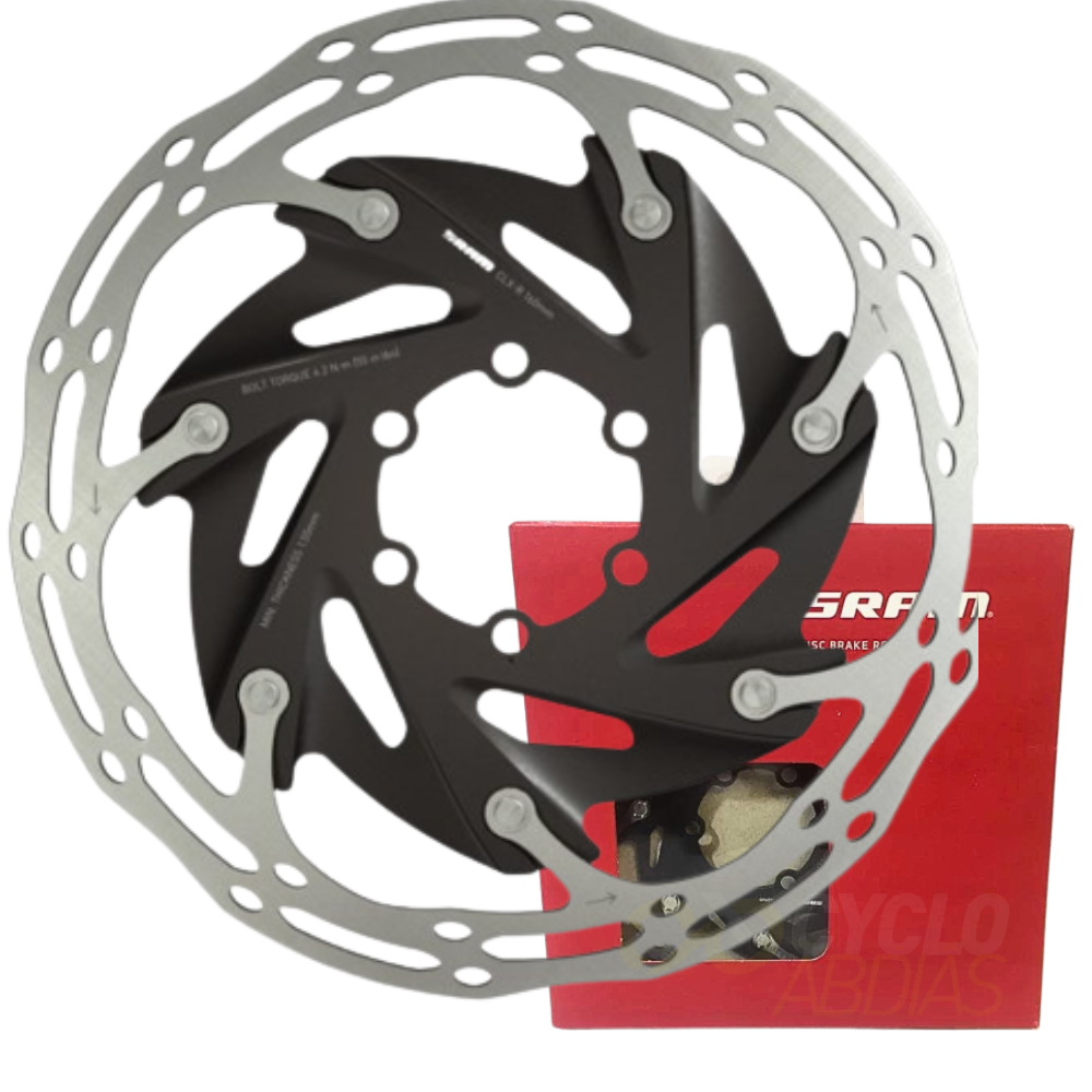 Disco Para Freio Sram Center Line X Road 2 160Mm | Parafusos De Aço