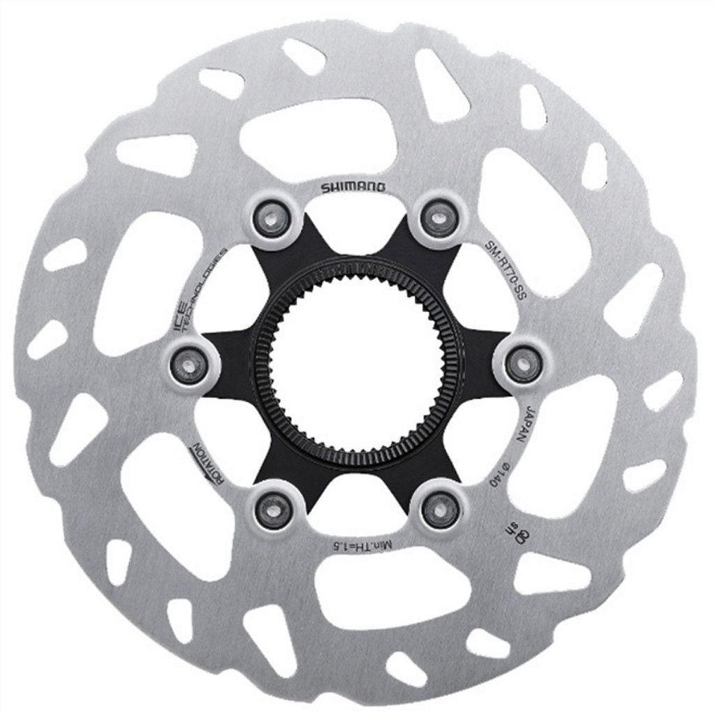 Disco Rotor Shimano Sm-Rt70 De 140 Mm Ice Tech - E-Bike - Center Lock