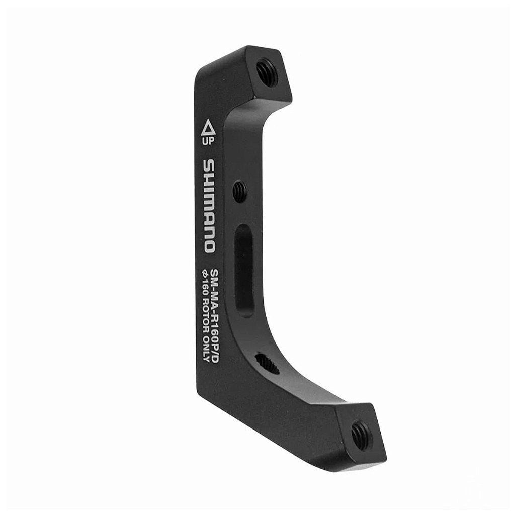 Adaptador Shimano Sm-Ma-R160P/Dh Para Freio A Disco Road Traseiro 160 Mm | Preto