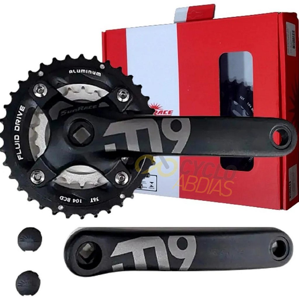 Pedivela Sunrace Fc-M926 175 Mm 36-22D | Preto