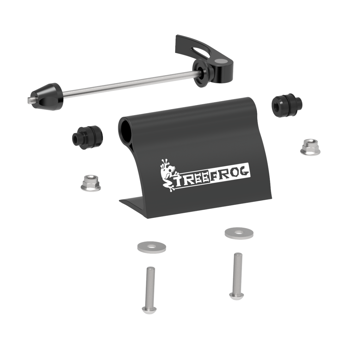 Suporte universal TreeFrog de garfo para eixos 9mm e 15mm