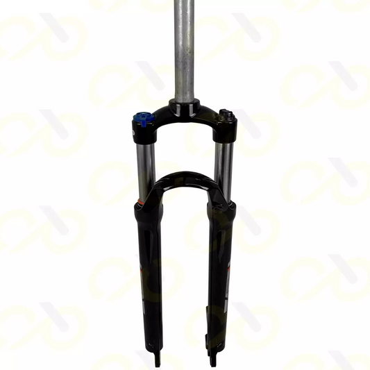 Suspensão aro 29 Vortex com 100mm de curso e trava bengala