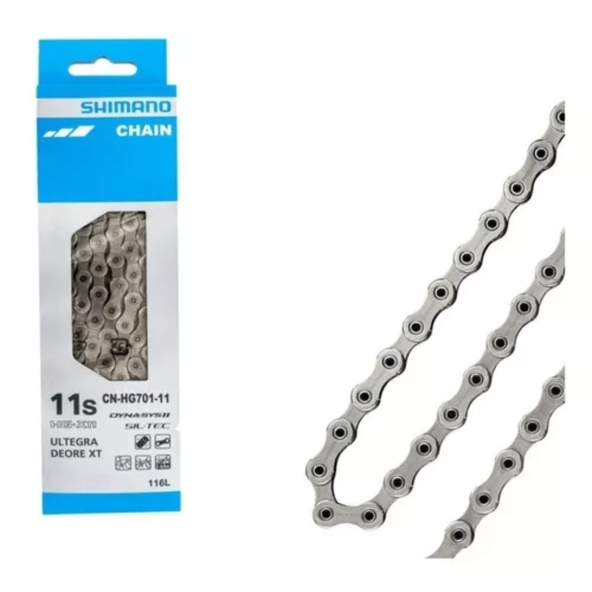 Corrente Shimano CN-HG701 de 11 velocidades - 116 Links