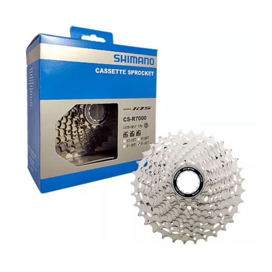 Cassete Shimano 105 CS-R7000 11-32 de 11 velocidades