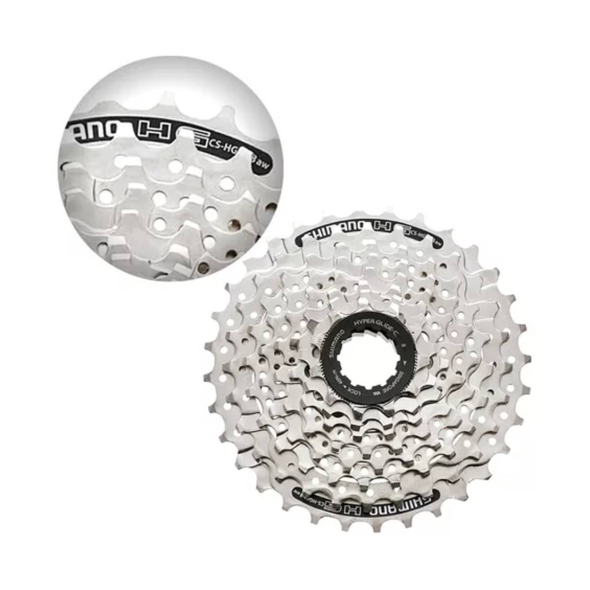 Cassete Shimano 8 velocidades CS-HG41 11/32d