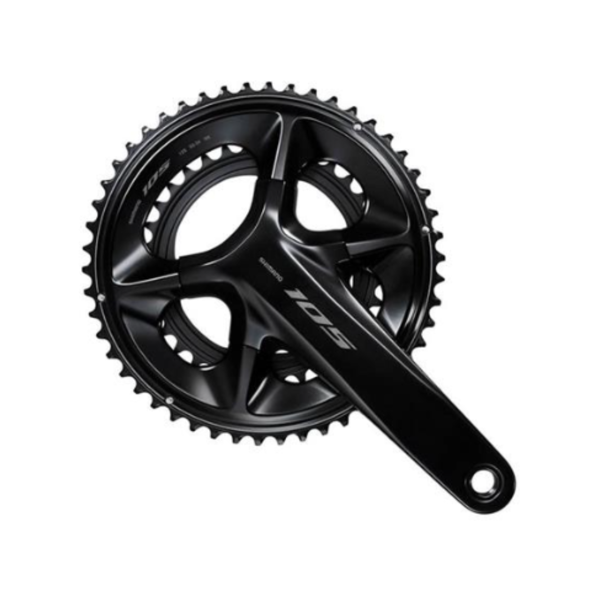 Pedivela integrado Shimano 105 FC-R7100 50/34d e 172.5mm - 12 velocidades