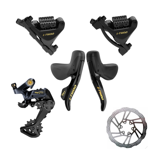 Grupo de Transmissão Ltwoo GRT 1x12v para Gravel