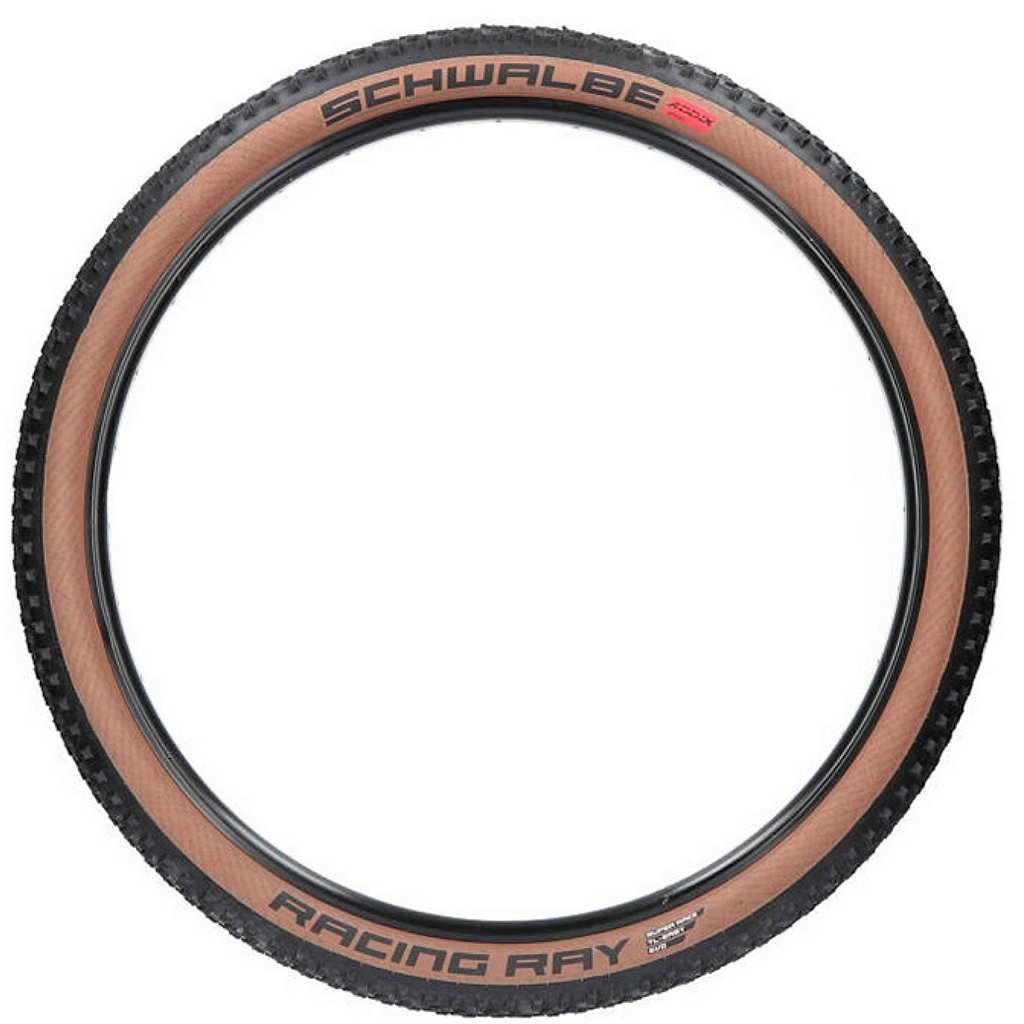 Pneu Schwalbe Racing Ray 29X2.25 Kevlar | Preto E Bege