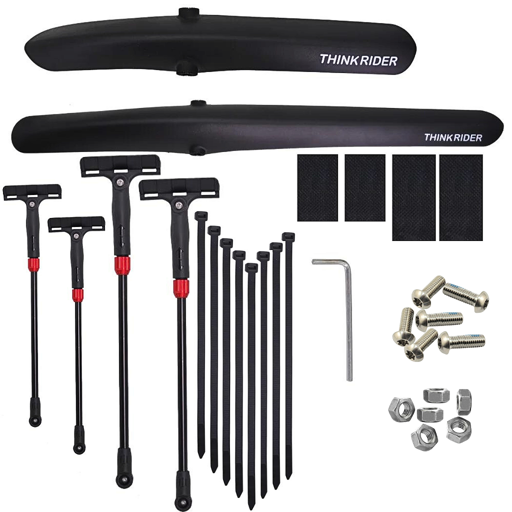 Paralama Tinkrider Para Road - 288G | 30X7Cm 48.8X7.8Cm