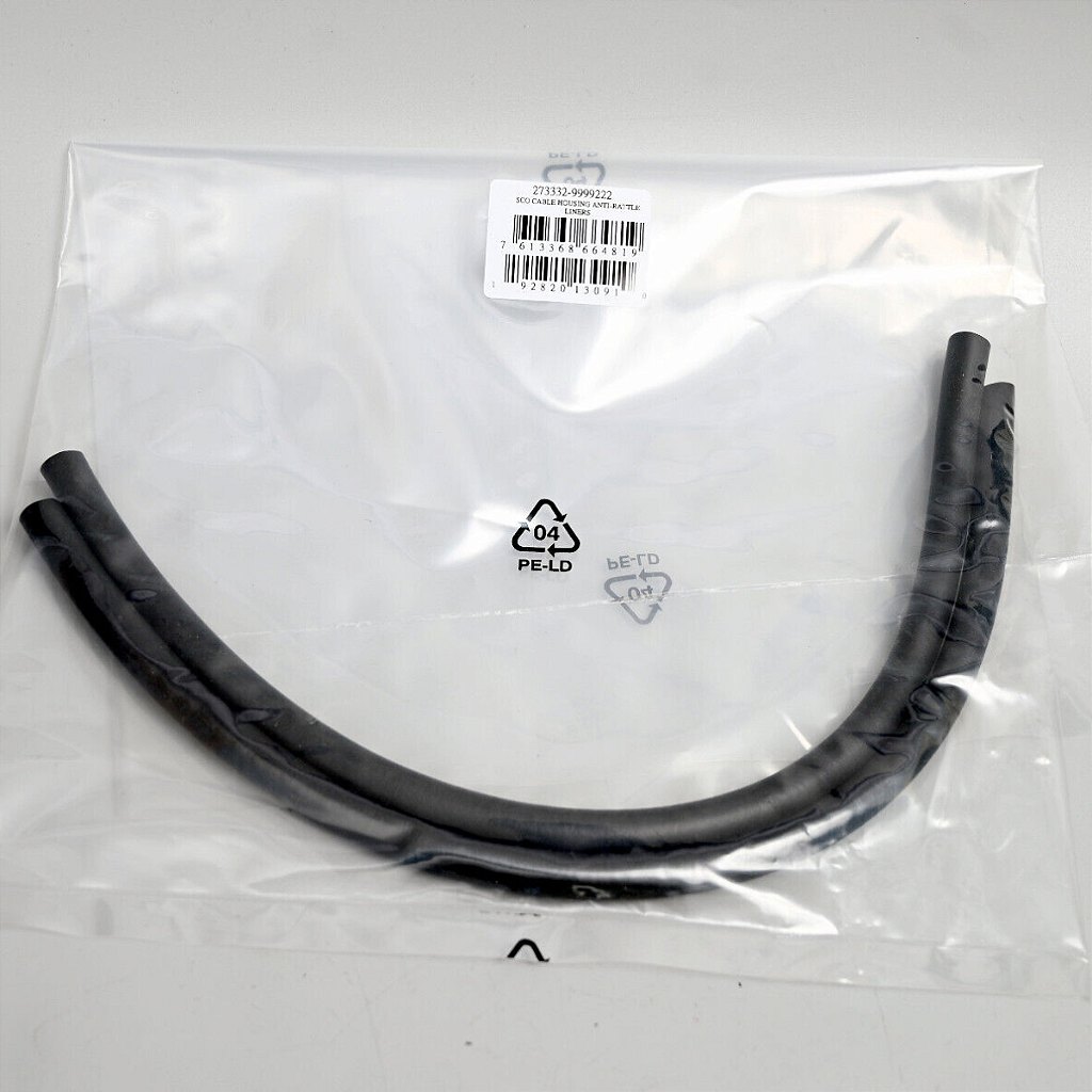 Revestimento De Cabo Anti-Ruído Scott - 2 Un 360X10X7Mm | Preto