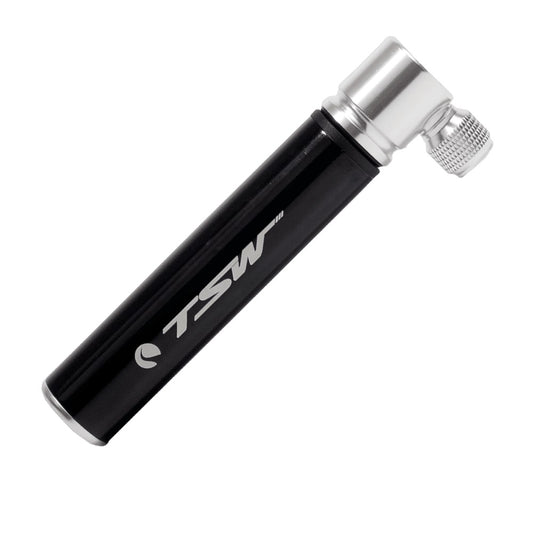 Mini Bomba De Ar Tsw 90 Psi | Preta E Prata