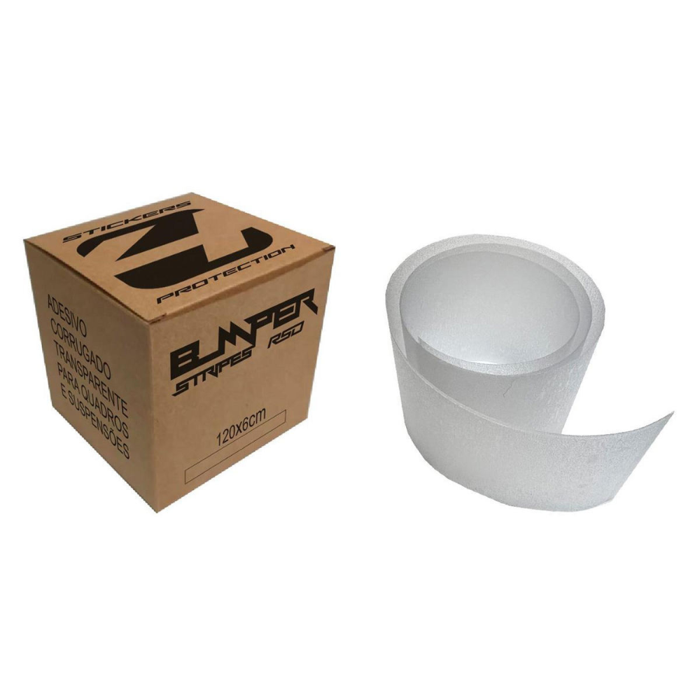 Adesivo De Proteção Para Quadro Bumper Rsd 150Cm | Material Transparente Texturizado