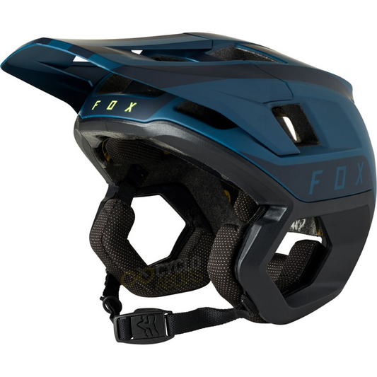 Capacete Fox Dropframe Pro Two Tone - Xl (58-60) | Azul E Preto