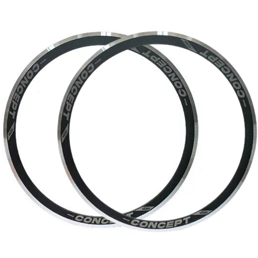 Par De Aro 700 Vzan Concept 20 E 24 Furos | Preto E Branco