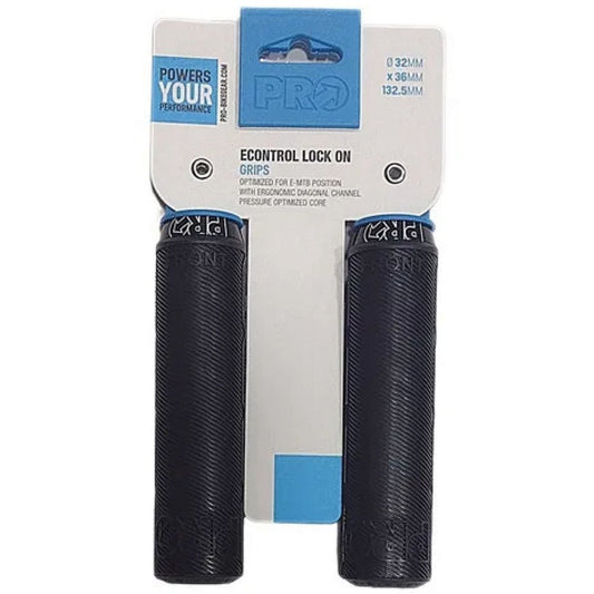 Manopla Pro Bike Gear Single Lock 36X133 Mm | Preto