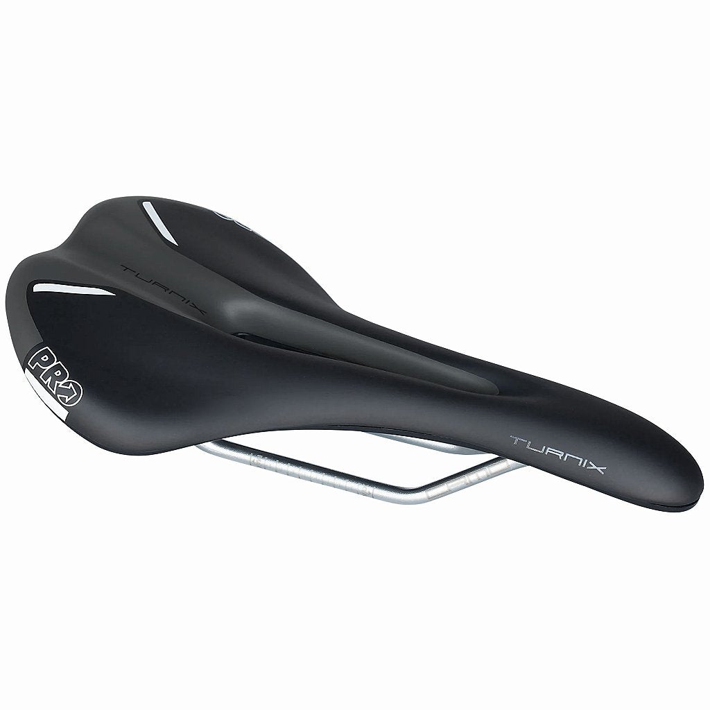Selim Shimano Pro Bike Gear Turnix Crmo 142X275 Mm | Preto