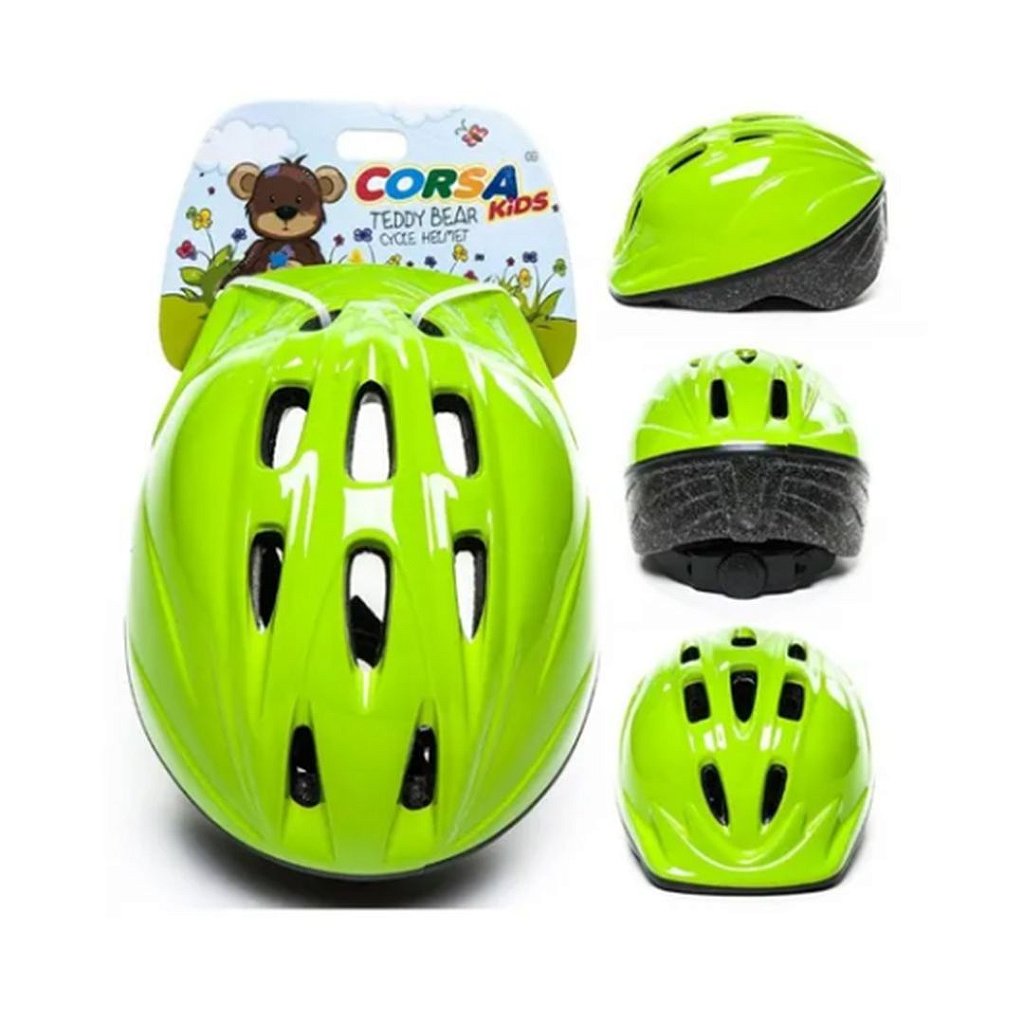 Capacete Infantil Kidzamo Pz-11 | Verde
