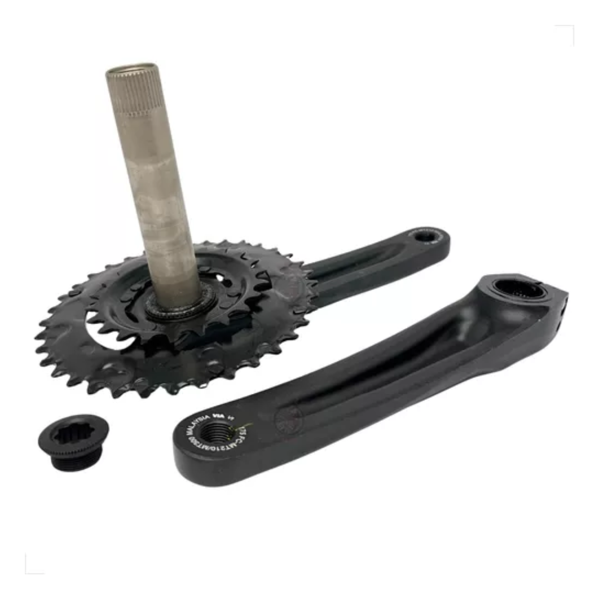 Pedivela Shimano Hollowtwch/MT21 22/36 dentes - 9v Boost com movimento central