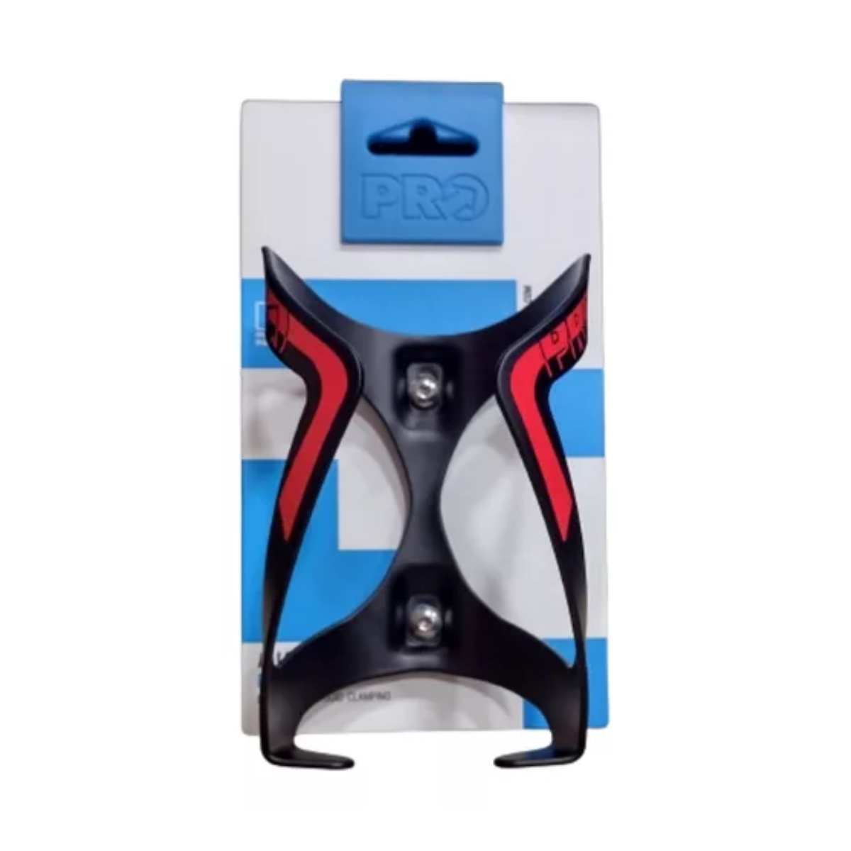 Suporte Caramanhola Pro Alloy preto com vermelho
