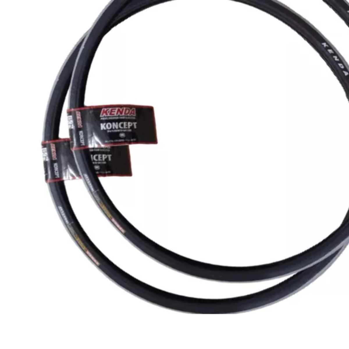 Par pneu 24×1.00 Kenda Koncept Iron Cap Cadeira De Rodas