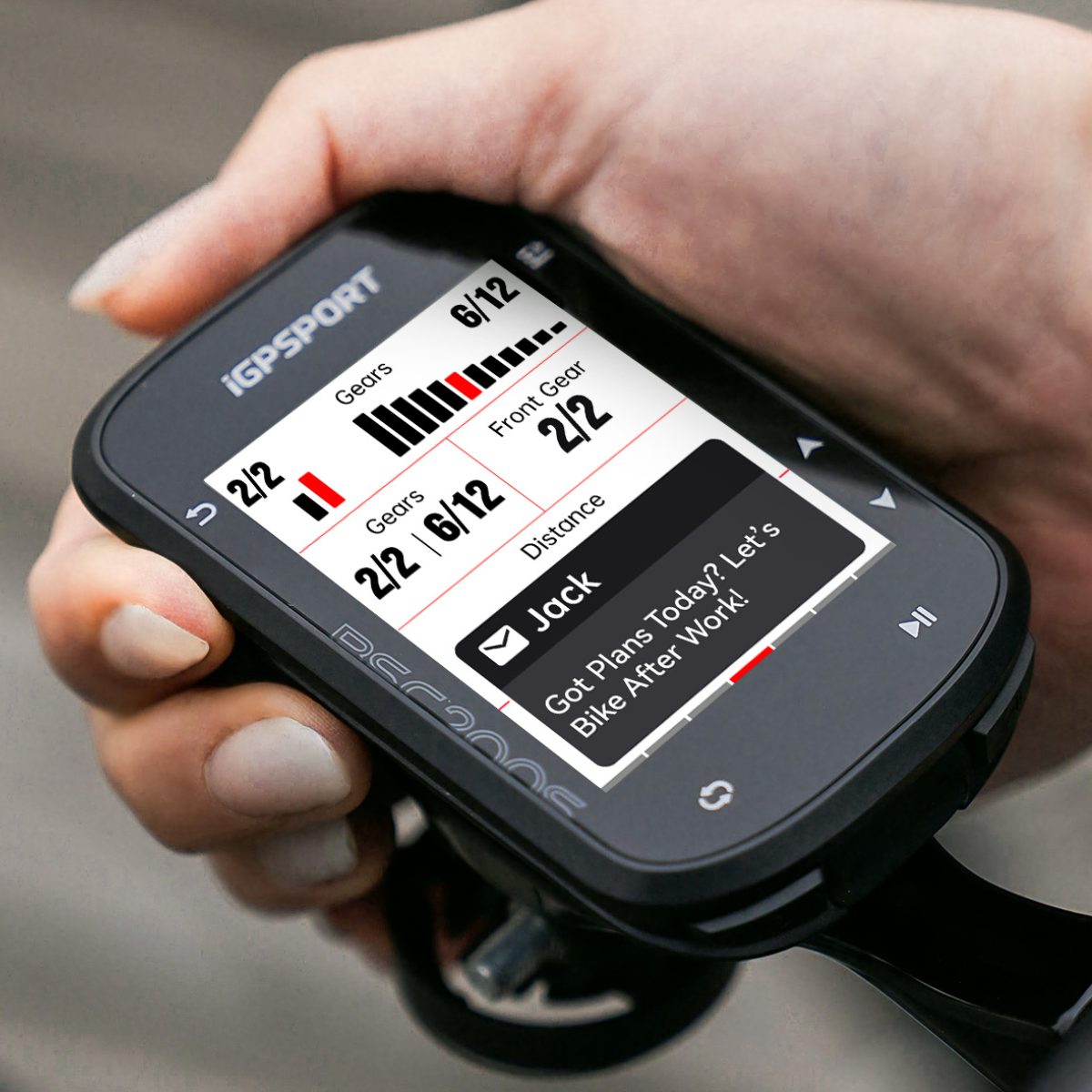 Ciclocomputador IGPSport BSC200S com GPS