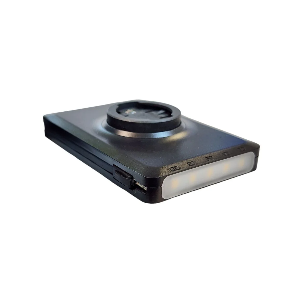 Farol dianteiro com suporte para GPS + Powerbank 5000 mAh