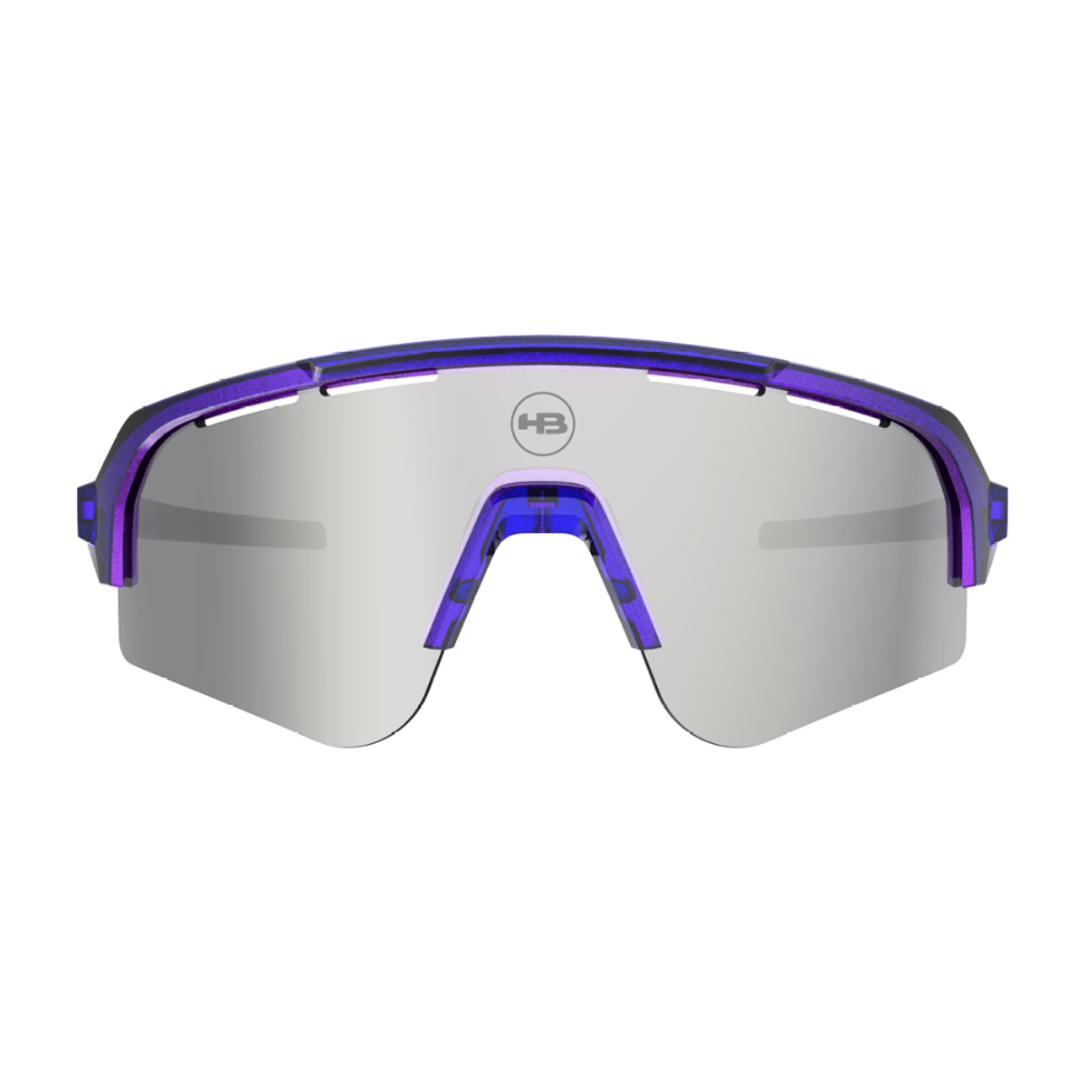 Óculos de sol HB Edge S Silver Purple / Lente Silver