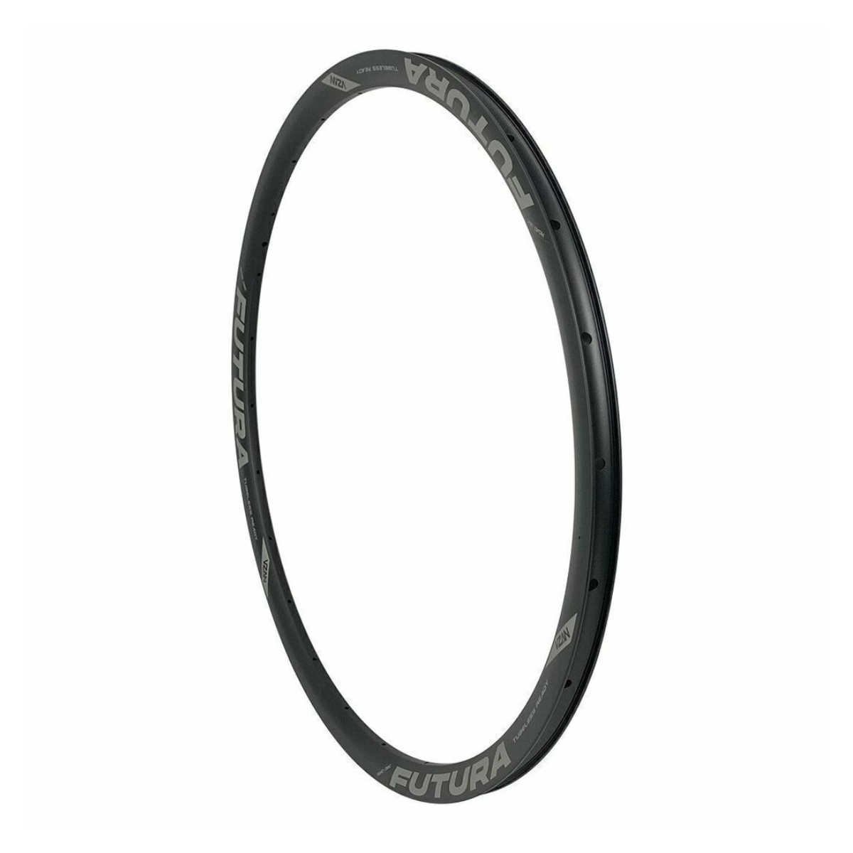 Aro Vzan Futura 700C/24F P106 Tubeless à disco – Preto fosco